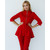 Зображення 2 Жіночий костюм жіночий Мішель червоний р. 42, "БІЛИЙ ХАЛАТ" 308-339-738, Розмір: 42, Цвет: червоний