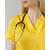 Изображение 4 Медицинский костюм женский Топаз желтый р. 50, "БЕЛЫЙ ХАЛАТ" 137-397-705, Размер: 50, Цвет: желтый
