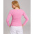 Зображення 2 Медичний лонгслів в рубчик жіночий рожевий р. L, "БІЛИЙ ХАЛАТ" 392-337-901, Розмір: L, Цвет: рожевий