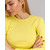 Зображення 4 Медичний лонгслів в рубчик жіночий жовтий р. S, "БІЛИЙ ХАЛАТ" 392-397-716, Розмір: S, Цвет: жовтий