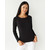 Зображення 5 Жіночий лонгслів жіночий чорний р. L, "БІЛИЙ ХАЛАТ" 358-321-716, Розмір: L, Цвет: чорний