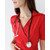 Зображення 4 Медичний жіночий халат Токіо на гудзиках червоний р. 48, "БІЛИЙ ХАЛАТ" 162-339-677, Розмір: 48, Цвет: червоний