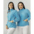 Зображення 4 Медична кофта жіноча флісова Дакота блакитна р. 4XL-5XL, "БІЛИЙ ХАЛАТ" 406-333-842, Розмір: 4XL-5XL, Цвет: блакитний