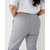 Зображення 4 Медичні штани жіночі джоггери сірі +SIZE р. 60, "БІЛИЙ ХАЛАТ" 484-328-758, Розмір: 60, Цвет: сірий