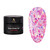 Изображение  Глитерный гель F.O.X Glow Glitter Gel Love Edition №012 микс голографических сердечек, звездочек и шестиугольников, 5 мл