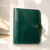 Зображення  Шкіряний блокнот Professional Journals «Мандала» (модель Сідней), зелений, Колір: Green