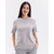 Зображення  Медична футболка-реглан жіноча сіра р. 2XL, "БІЛИЙ ХАЛАТ" 348-328-730, Розмір: 2XL, Цвет: сірий