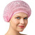 Изображение  Шапочка медицинская на двойной резинке Panni Mlada™ (100 шт/пач) из спанбонда, розовый