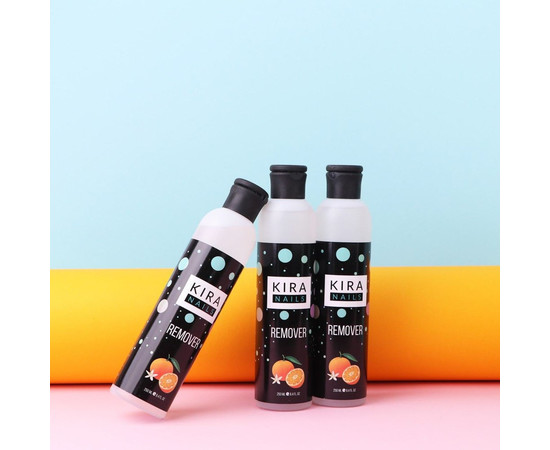 Зображення 2 Kira Nails Remover - засіб для зняття гелю і гель-лакового покриття, 250 мл