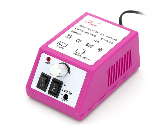 Изображение 4 Фрезер для маникюра Lina Mercedes2000 10 Вт 20 000 об, Розовый, Цвет: Розовый