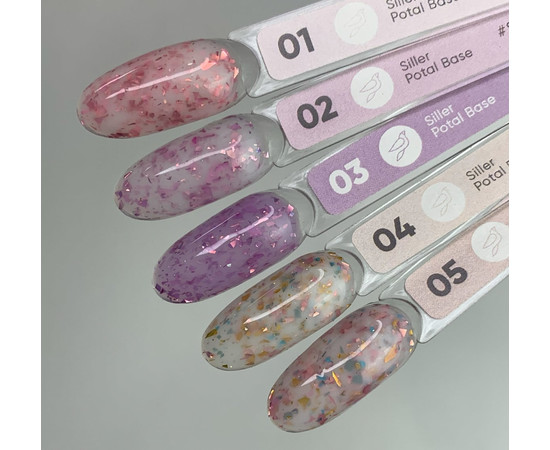 Изображение 2 База для гель лака Siller Professional Base Potal 8 мл, № 01, Объем (мл, г): 8, Цвет: 01