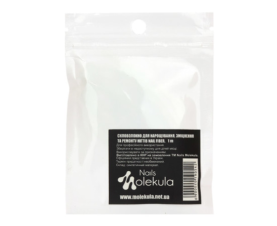 Изображение 2 Стекловолокно для укрепления, моделирования и ремонта ногтей Nails Molekula Fiber