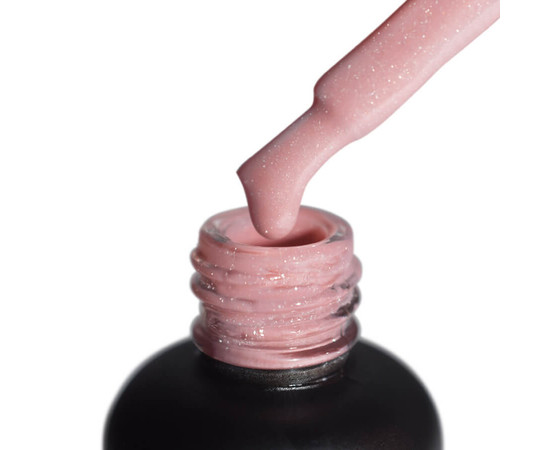 Изображение 2 Светоотражающая база для ногтей PNB Crystal Base 8 мл, розовая, Объем (мл, г): 8, Цвет: 002