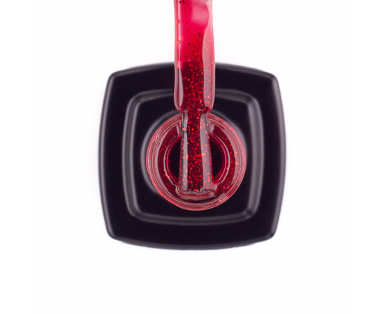 Изображение 2 Гель-лак Kira Nails №095 (насыщенный красный с микроблеском), 6 мл, Объем (мл, г): 6, Цвет: 095