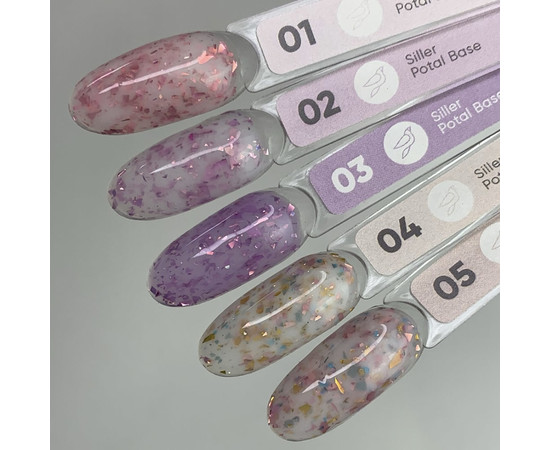 Изображение 2 База для гель лака Siller Professional Base Potal 8 мл, № 02, Объем (мл, г): 8, Цвет: 02