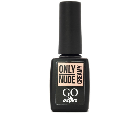 Изображение 2 Гель-лак GO Active Only Nude 10 мл № 02 Creamy, бежевый крем, Объем (мл, г): 10, Цвет: 002