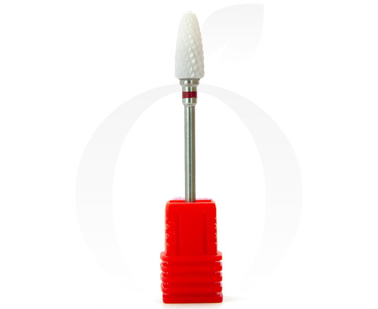 Изображение 2 Фреза керамическая кукуруза красная 6 мм, рабочая часть 14.5 мм