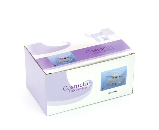 Зображення 3 Двоярусний контейнер для косметики та біжутерії SF-1005-3