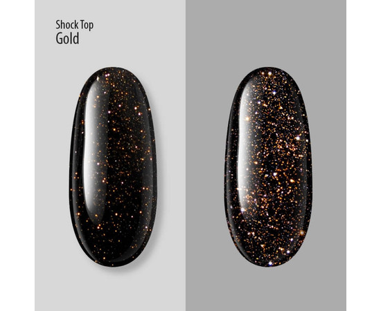 Зображення 2 Топ без липкого шару PNB Shock Top Gold, No Wipe, 8 мл