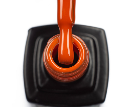 Изображение 2 Гель-лак Kira Nails №145 (оранжево-красный, эмаль), 6 мл, Объем (мл, г): 6, Цвет: 145