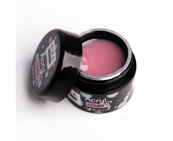 Зображення 2 Акрил-гель (полігель) для нарощування Kira Nails Acryl Gel - Cover, 5 г