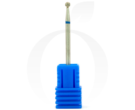 Изображение 2 Фреза алмазная шар синяя, диаметр 2.5 мм