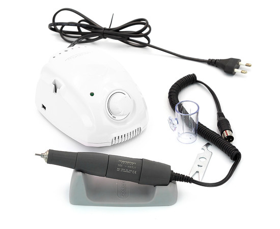 Зображення 3 Фрезер для манікюру Marathon 3 Champion Korea 45 Вт 35 000 об, з педаллю, Білий, Колір: білий