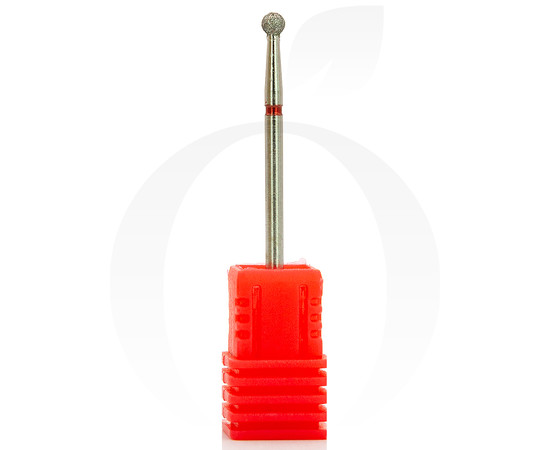 Изображение 2 Фреза алмазная шар красная 2.5 мм