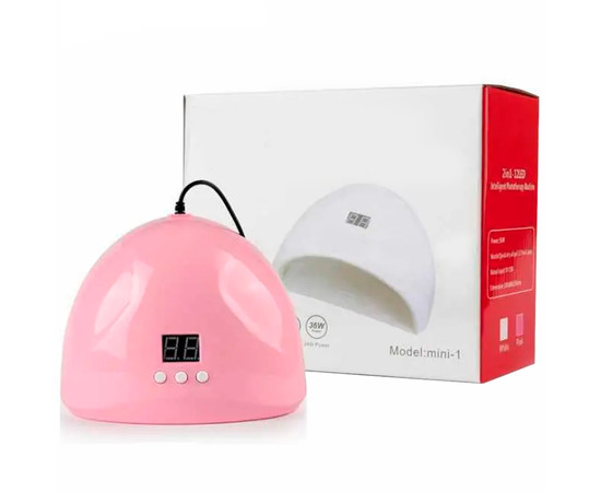 Зображення 6 Лампа для нігтів та шелаку Toki Toki Mini UV LED 36 Вт USB