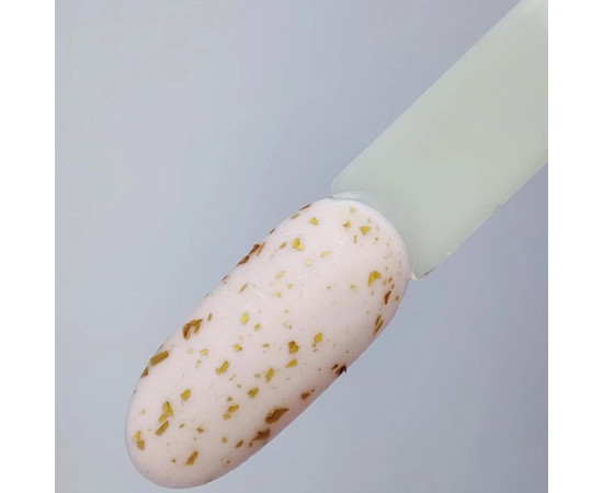 Зображення 3 Топ для гель-лаку Moon Top Leaf Gold Matt, 15 мл, Об'єм (мл, г): 15