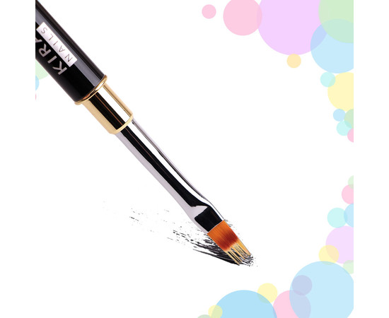 Зображення 2 Пензлик Kira Nails  Ombre 6 (Nylon), Розмір пензлика: 6