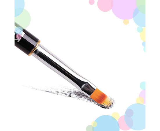 Зображення 2 Пензлик Kira Nails  Ombre 8 (Nylon), Розмір пензлика: 8