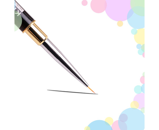 Зображення 2 Пензлик Kira Nails Liner 7 (Nylon), Розмір пензлика: 7