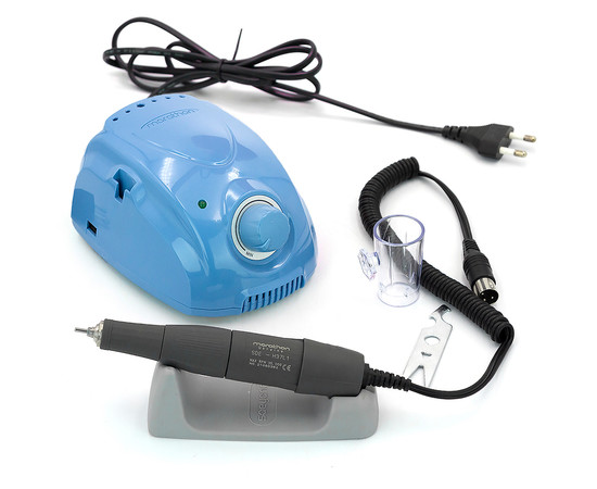 Зображення 3 Фрезер для манікюру Marathon 3 Champion Korea 45 Вт 35 000 об, з педаллю, Синій, Колір: Синій