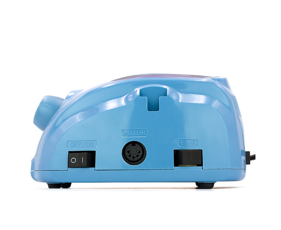 Зображення 7 Фрезер для манікюру Marathon 3 Champion Korea 45 Вт 35 000 об, з педаллю, Синій, Колір: Синій