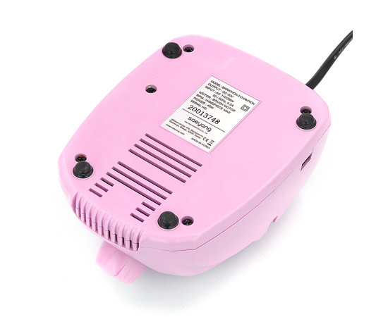 Зображення 11 Фрезер для манікюру Marathon 3 Champion Korea 45 Вт 35 000 об, з педаллю, Рожевий, Колір: Рожевий