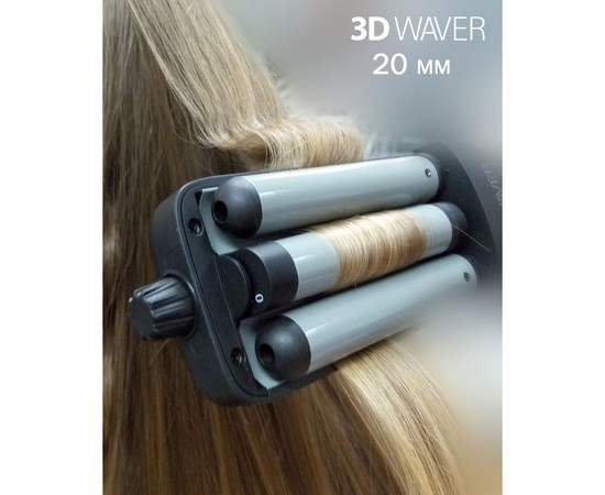 Зображення 2 Потрійна плойка TICO Professional 3D Waver (100212)
