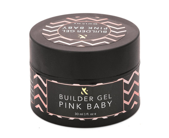 Зображення 3 Моделюючий гель для нігтів F.O.X Builder Gel Pink Baby, 50 мл, Об'єм (мл, г): 50