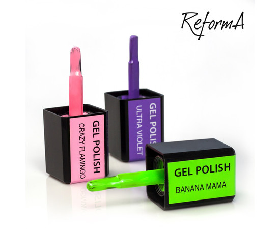 Зображення 4 ReformA Gel POLISH Banana Mama, 10 ml, Об'єм (мл, г): 10, Колір: Banana Mama