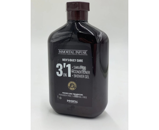 Зображення 2 Шампунь для об'єму волосся чоловічий Immortal Infuse Volume Shampoo 500 мл