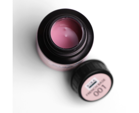 Зображення 3 Kira Nails French Base 001 (ніжно-рожевий), 30 мл, Об'єм (мл, г): 30, Колір: 001
