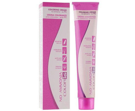 Зображення 2 Крем-фарба без аміаку ING Prof Coloring Cream No Ammonia 4.56 каштаново-червоний махагон 100 мл