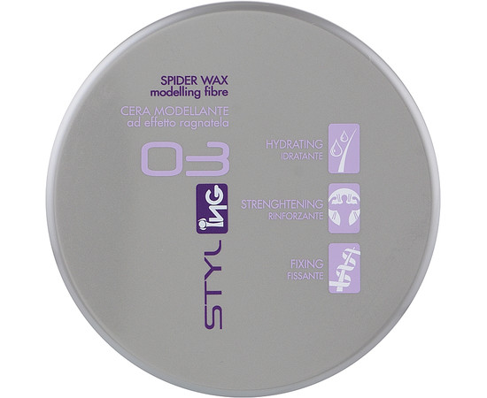 Изображение 2 Воск-паутинка для волос ING Prof Styling Spider Wax (03) 100 мл