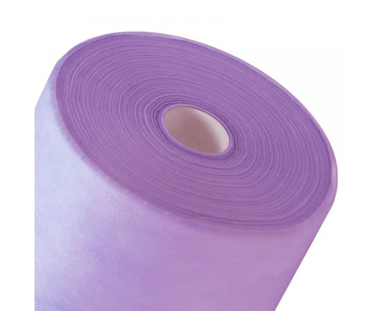 Изображение 2 Простыни Doily 0,6х100 м (1 рул) фиолетовый, Количество в упаковке (шт): рулон, Размер простыни: 60 см * 100 м, Цвет: Violet