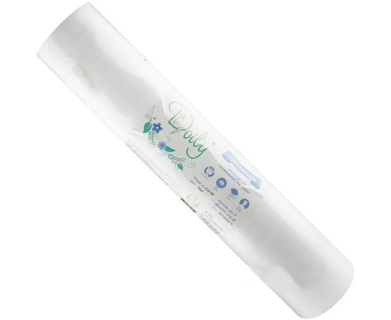 Зображення 2 Простирадла Doily 0,8х100 м (1 рул) білий, Кількість в упаковці (шт): рулон, Розмір простирадла: 80 см * 100 м, Колір: White