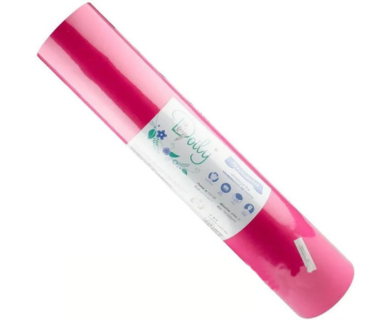 Зображення 2 Простирадла Doily 0,8х100 м (1 рул) малиновий, Кількість в упаковці (шт): рулон, Розмір простирадла: 80 см * 100 м, Колір: Crimson