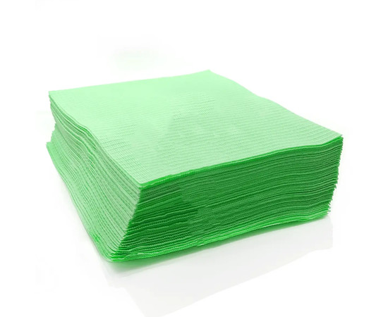 Изображение 2 Салфетки водонепроницаемые Panni Mlada 33х41 см (50 штук шт/пач) салатовые