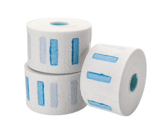 Зображення 2 Комірець для перукарів еластичний Panni Mlada™ (100 шт/рул, 5 рул/пач) паперовий білий