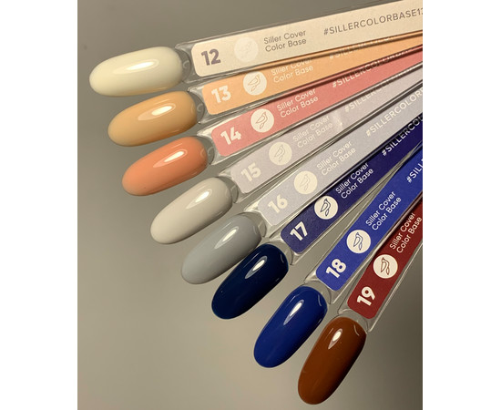 Изображение 3 Siller Color Base №17 камуфлирующая цветная база (темно-синяя), 8 мл, Объем (мл, г): 8, Цвет: 017