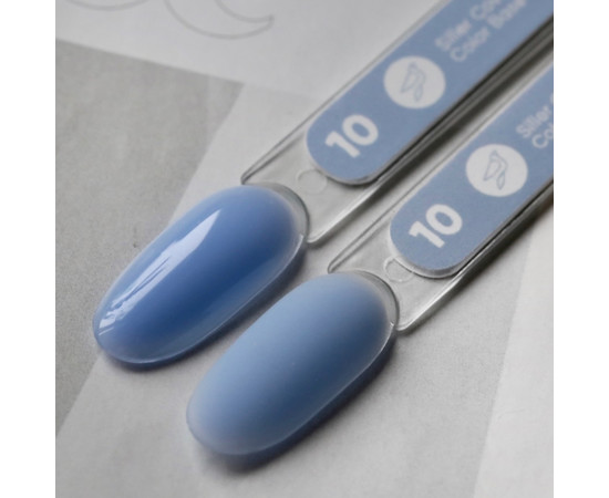 Изображение 2 Siller Color Base №10 камуфлирующая цветная база (васильковая), 8 мл, Объем (мл, г): 8, Цвет: 010